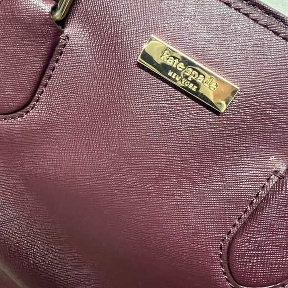 Kate Spade Saffanio Leather Evangelie Satchel - Picture 9 of 9